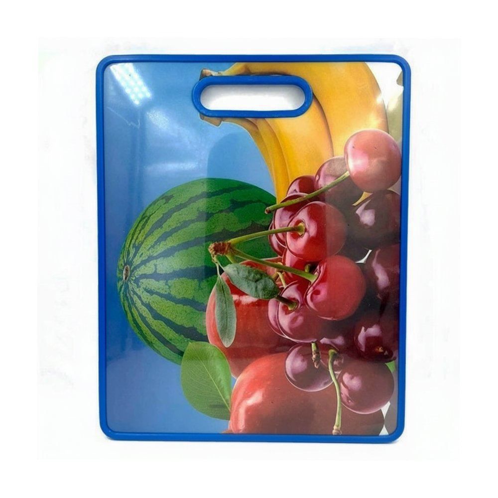 Tábua De Corte Plástico Estampado Havan Casa 38Cm - Frutas