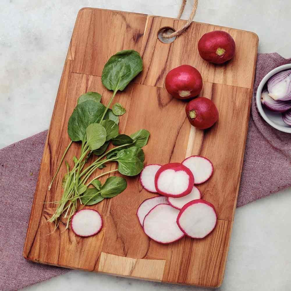 Tábua De Corte Retangular Madeira Kitchen Tramontina 28Cm - Madeira