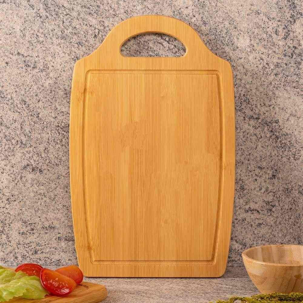 Tábua para Corte com Alça Havan Casa 38 cm - Bambu
