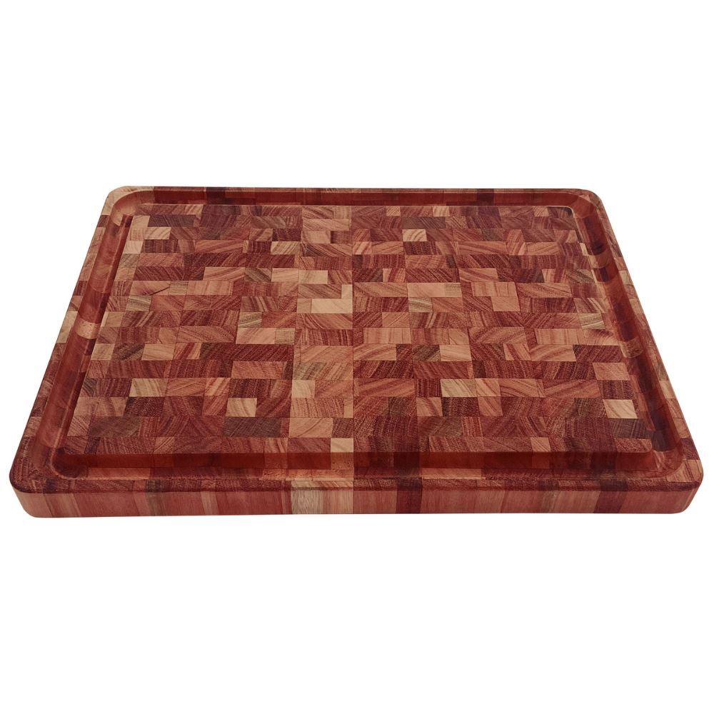 Tábua Tramontina Cubus para Churrasco Retangular em Madeira Mista