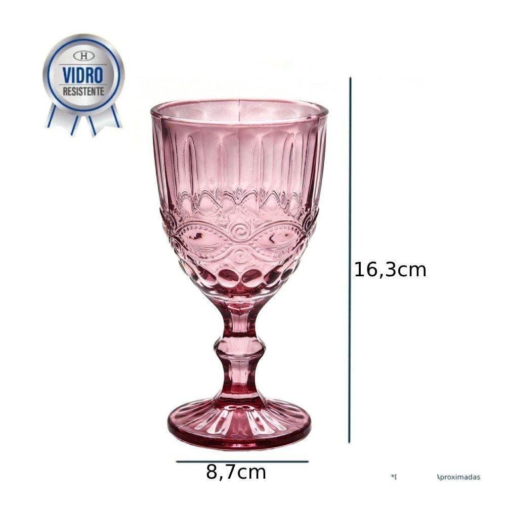 Taça De Água Bico De Jaca Havan Casa 320Ml - Rosa