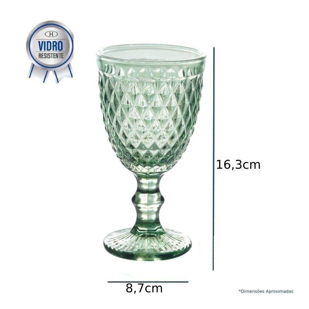Taça De Água Bico De Jaca Havan Casa 320Ml - Verde
