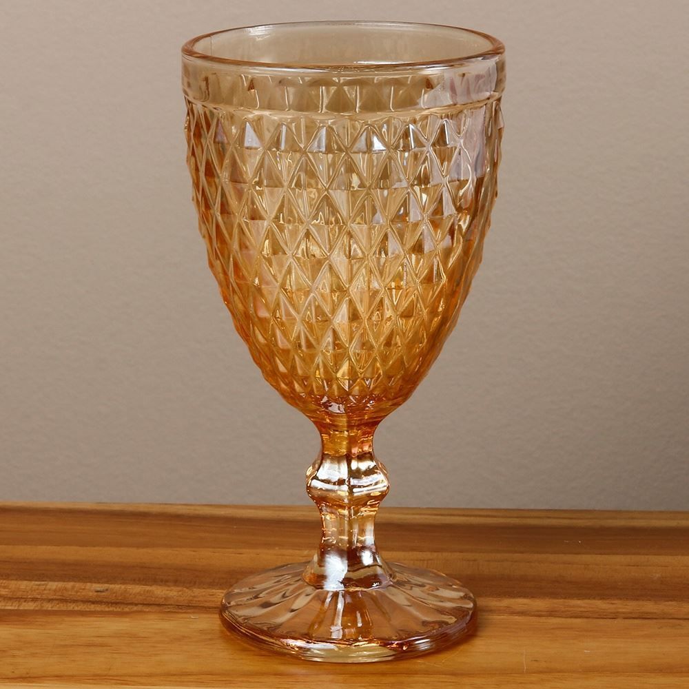 Taça de Água Bico de Jaca Havan Casa 320Ml - Âmbar