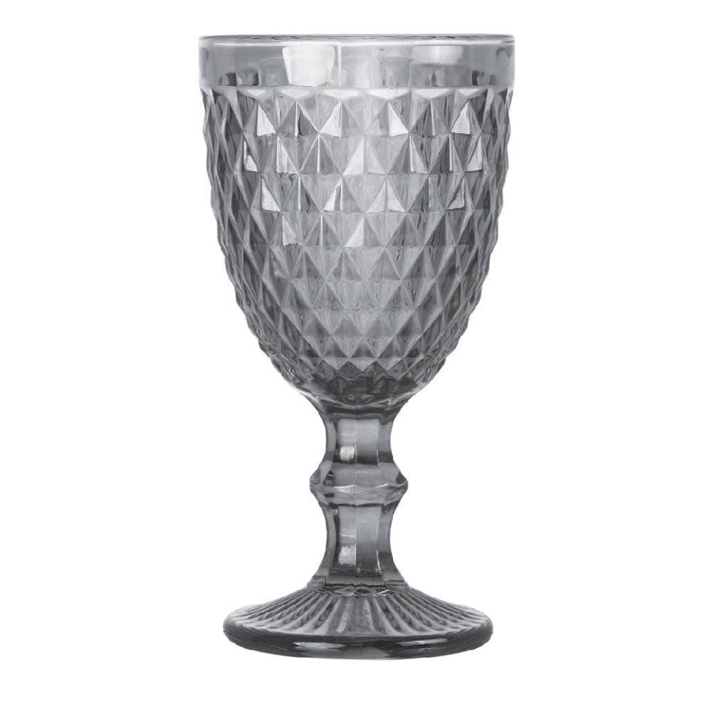 Taça De Água Vidro Bico Jaca Havan Casa 320Ml - Fume