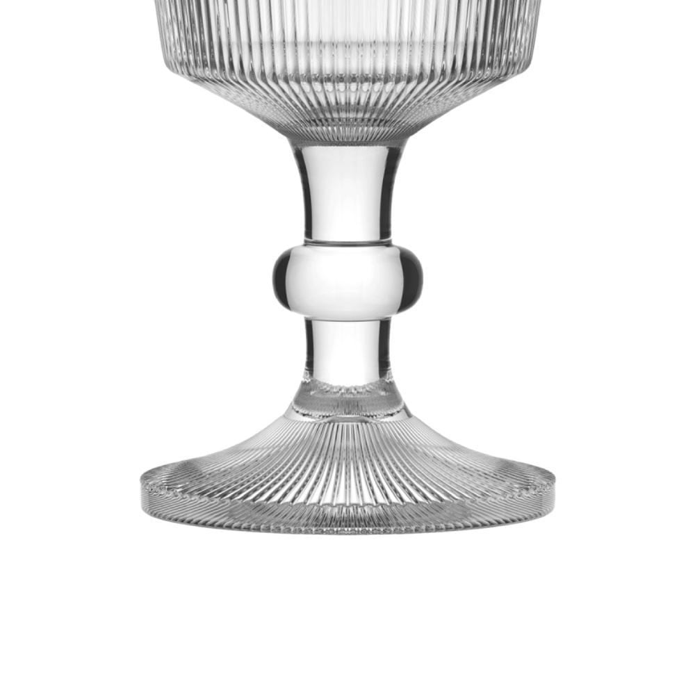 Taça de Água Borboleta Gold Rim L' Hermitage 325Ml - Filete Dourado