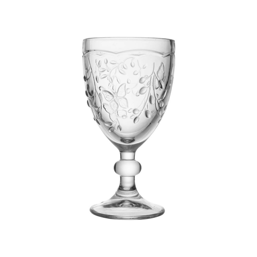 Taça De Água Borboletas 360Ml Lyor - 320ml