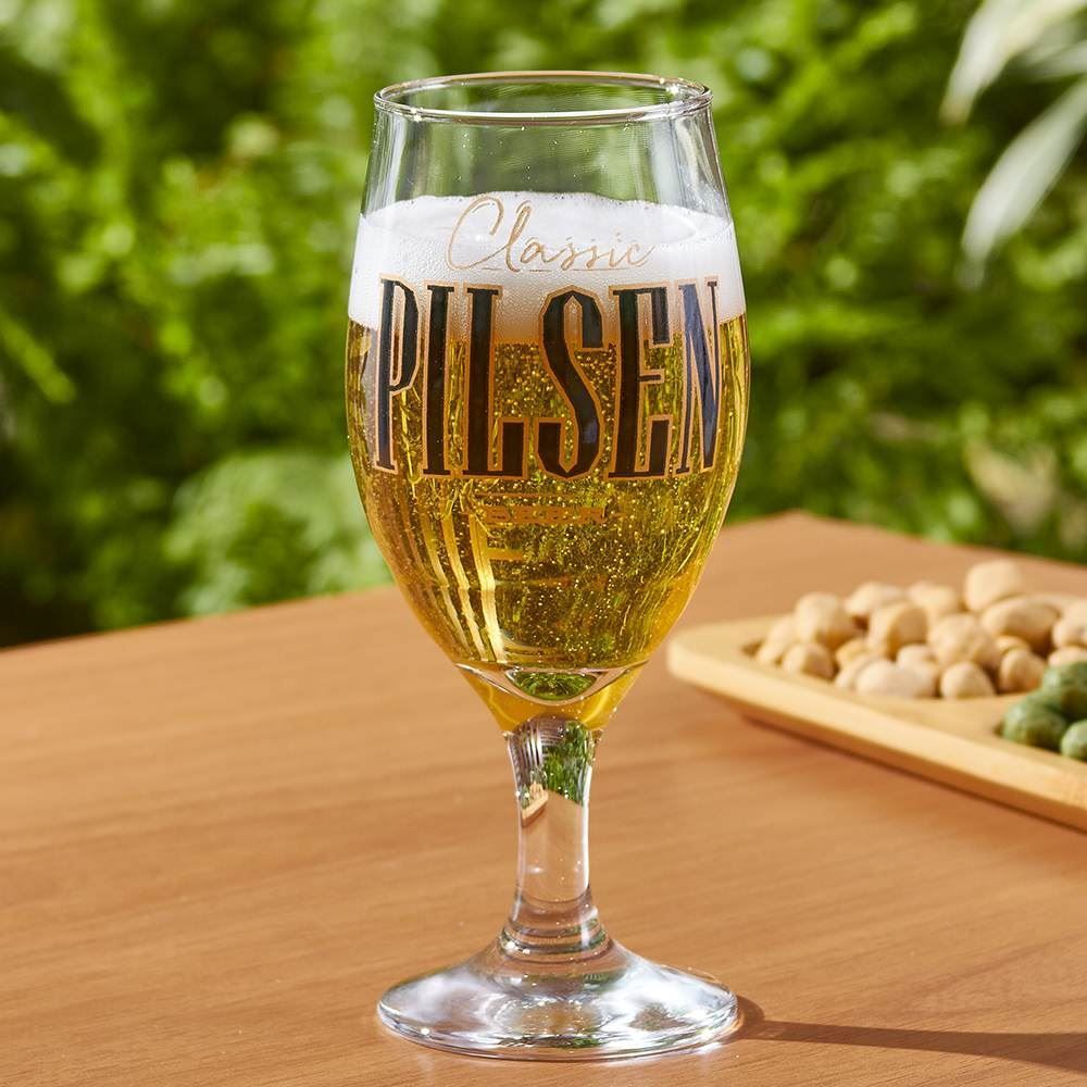 Taça De Cerveja Vidro Classic Pilsen Beer - 330ml