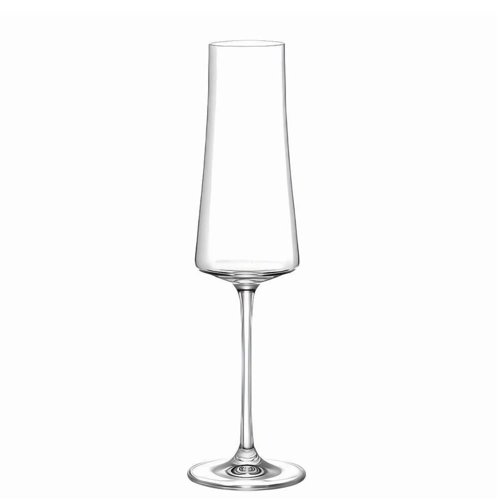 Taça De Champanhe Bohemia Elegance 210Ml - Havan Casa