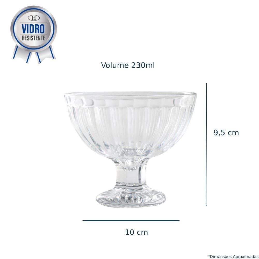 Taça De Sobremesa Sofia Havan Casa 230 Ml - Vidro