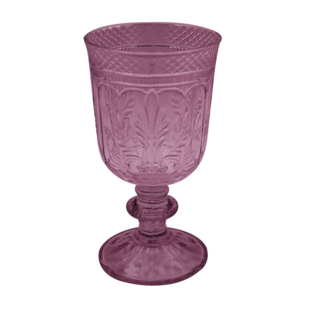 Taça de Vidro Florença Havan Casa Rosa - 350Ml