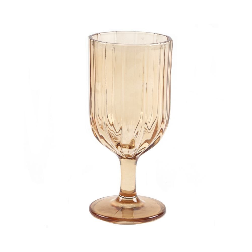 Taça De Vidro Refinatto L" Hermitage 330Ml - Âmbar