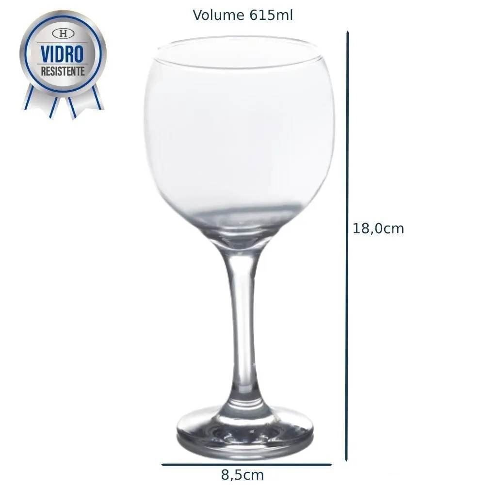 Taça de Vinho Vidro Royal Degustação Nadir - 615ml