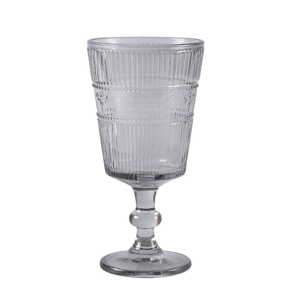Taça de Água Libélula L' Hermitage 325Ml - Cinza