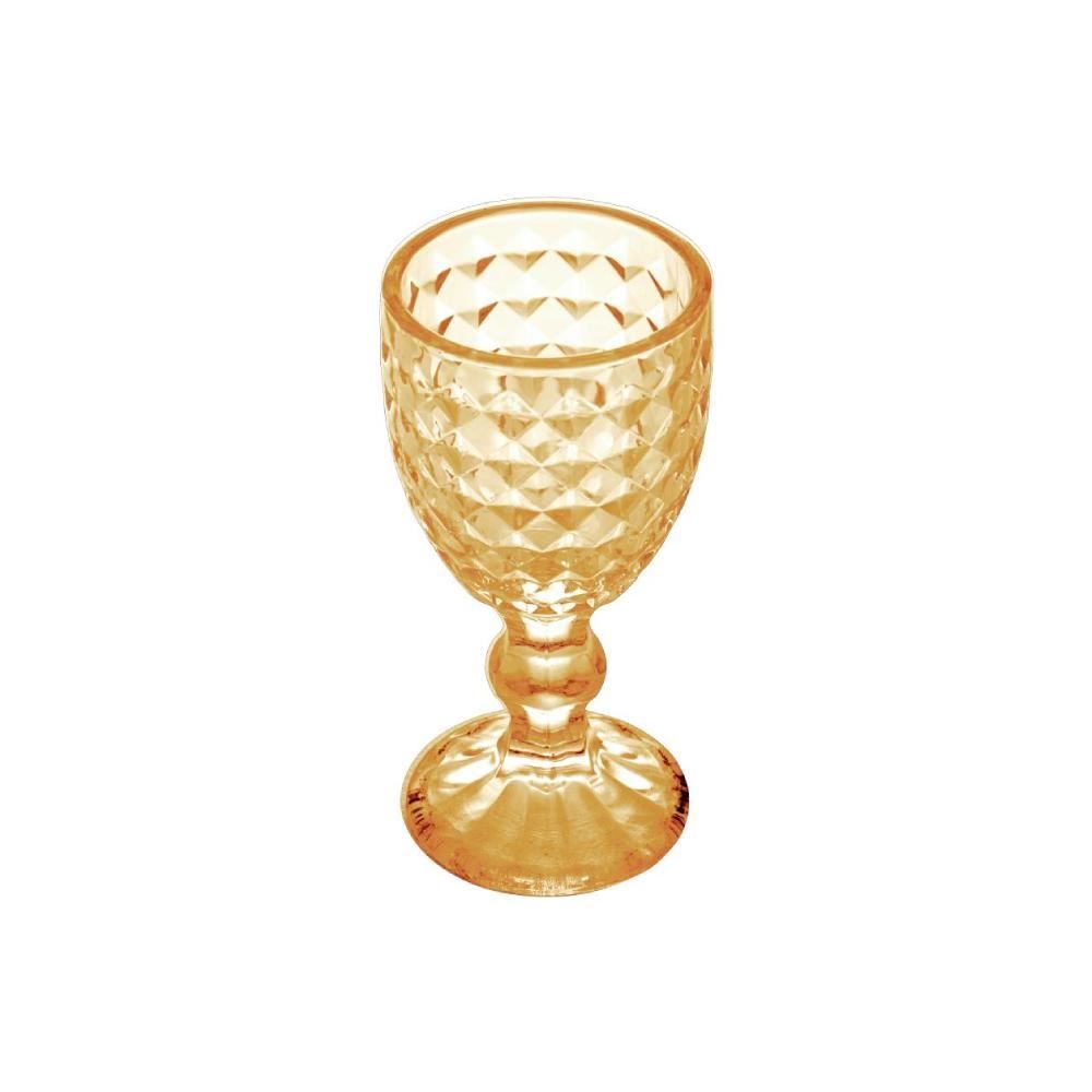 Taça Licor Vidro Bico De Abacaxi Lyor 50Ml - Ambar