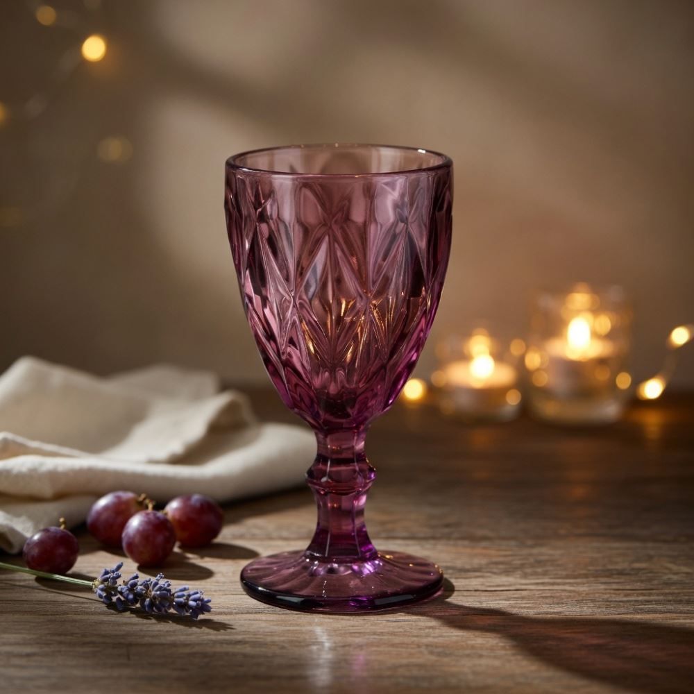 Taça de Água Class Home 300Ml - Diamante Lilás