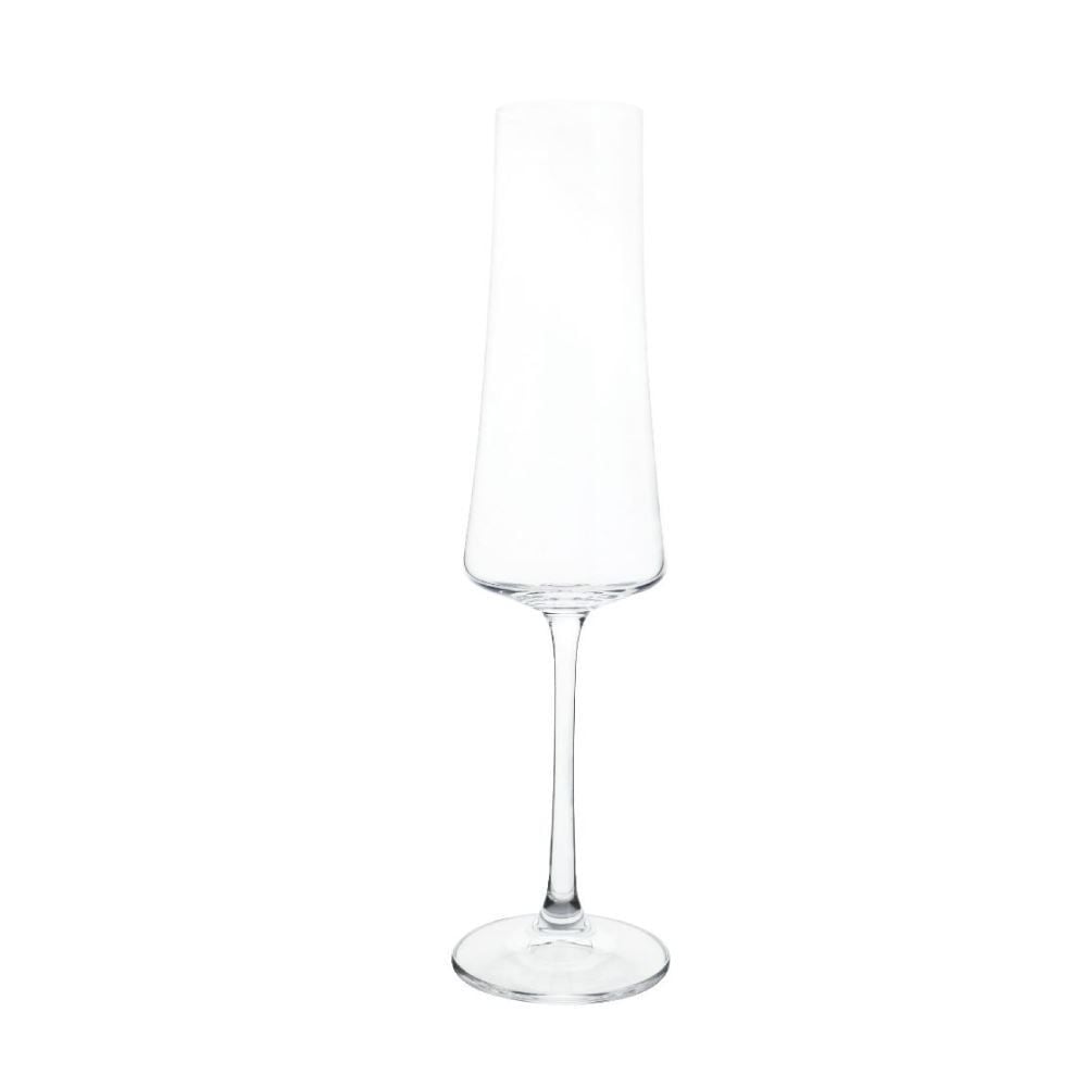 Taça para Champanhe Cristal Xtra Bohemia 210Ml - Transparente