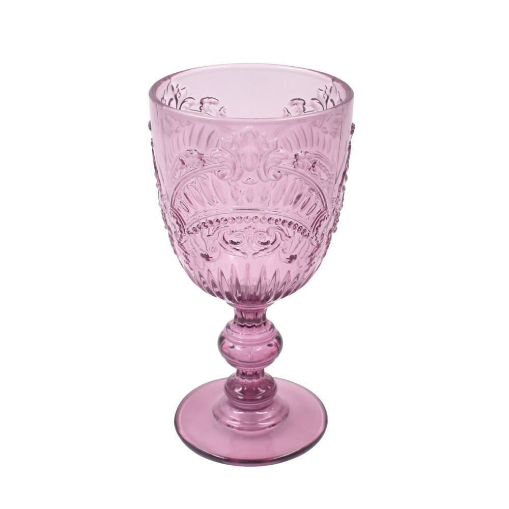 Taça Vidro Viena Rosa Havan Casa - 350Ml
