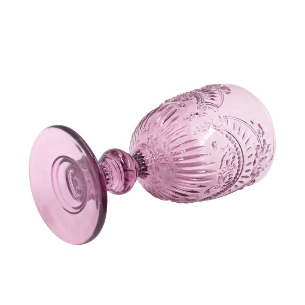 Taça Vidro Viena Rosa Havan Casa - 350Ml