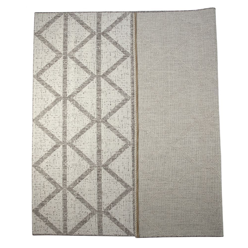 Tapete para Quarto e Sala 2,00X2,50 m Amazonas Sisal Havan Casa - Geométrico Bege