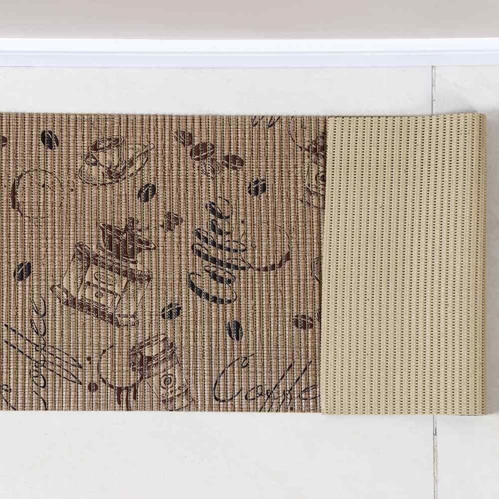 Tapete Tropical Para Cozinha 43X130 Cm Havan - Café