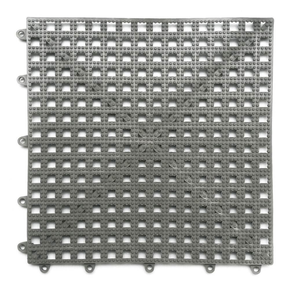 Tapete Modulado Acqua Kap 30X30 cm 6 Peças Havan Casa - Cinza