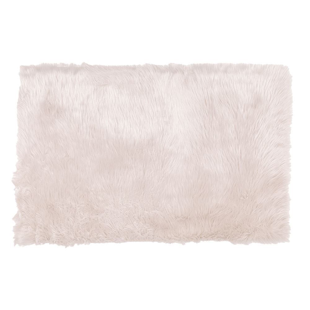 Tapete Para Quarto E Sala Alaska 70X120 Cm Havan Casa - Branco