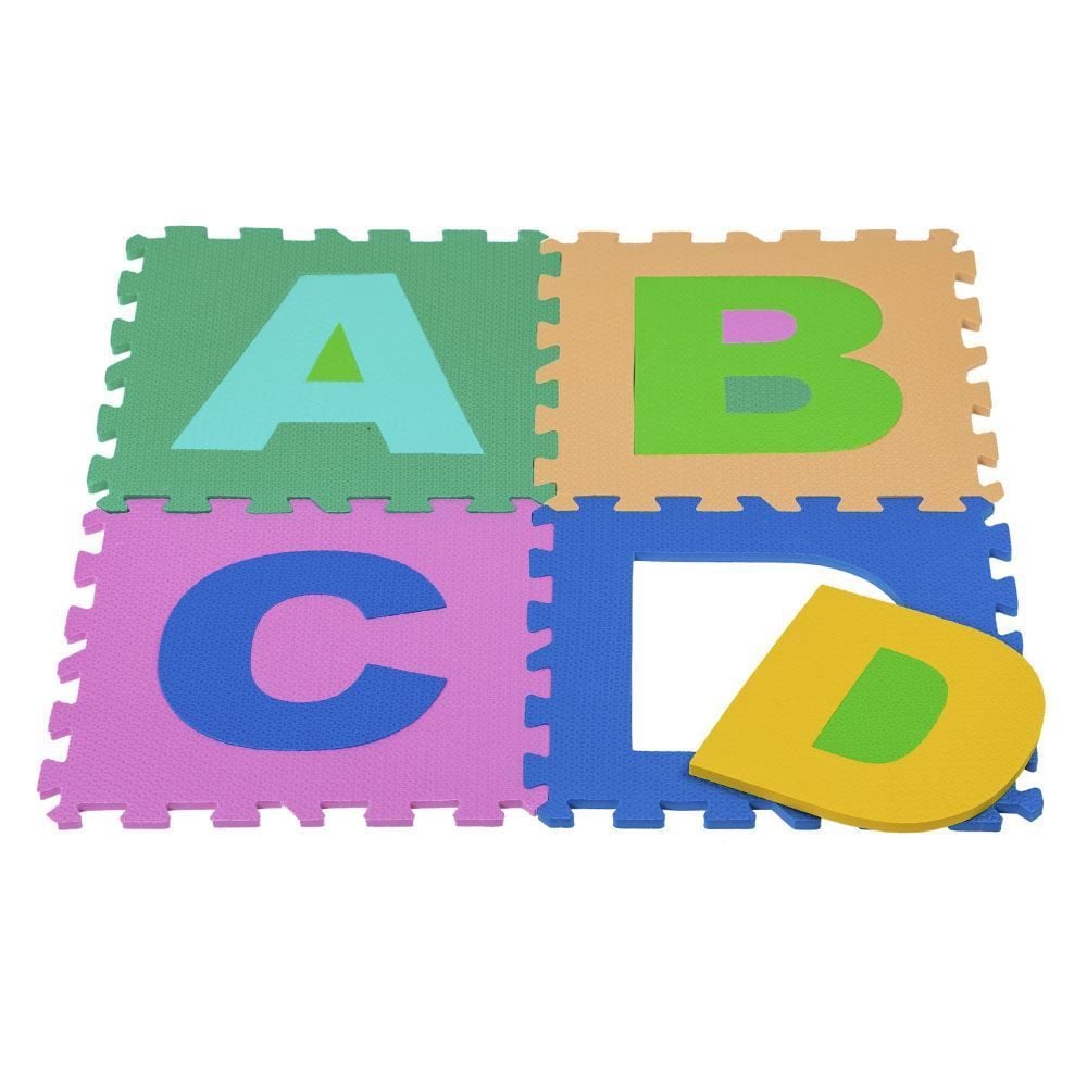 Tapete Infantil De Eva 26 Peças Milly Toys - TP009