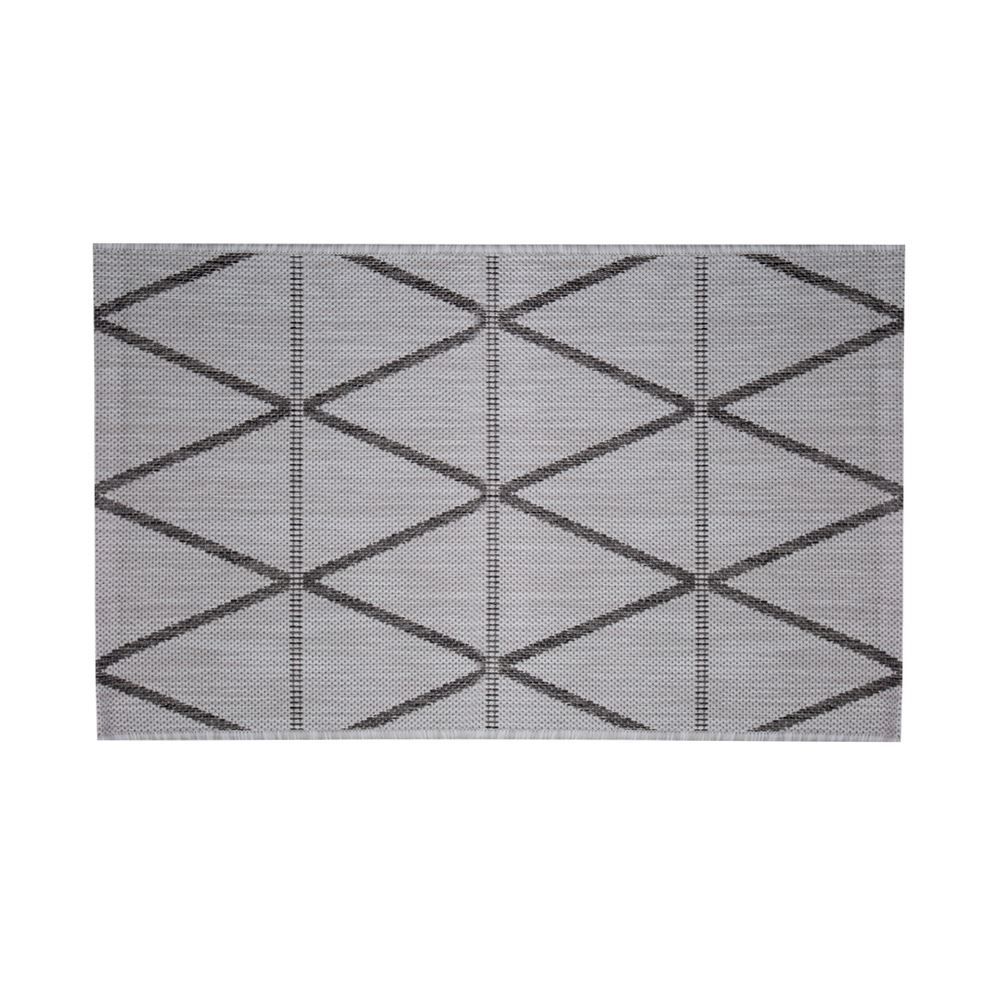 Tapete Amazonas 0,57X1,00 M Havan Casa - Grafite Cinza 