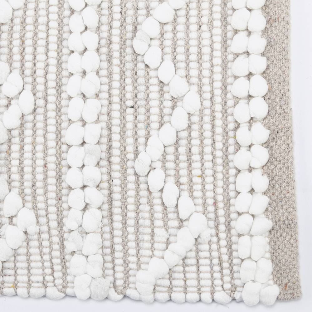 Tapete Angra 50X80 Cm Havan Casa - Branco Neve