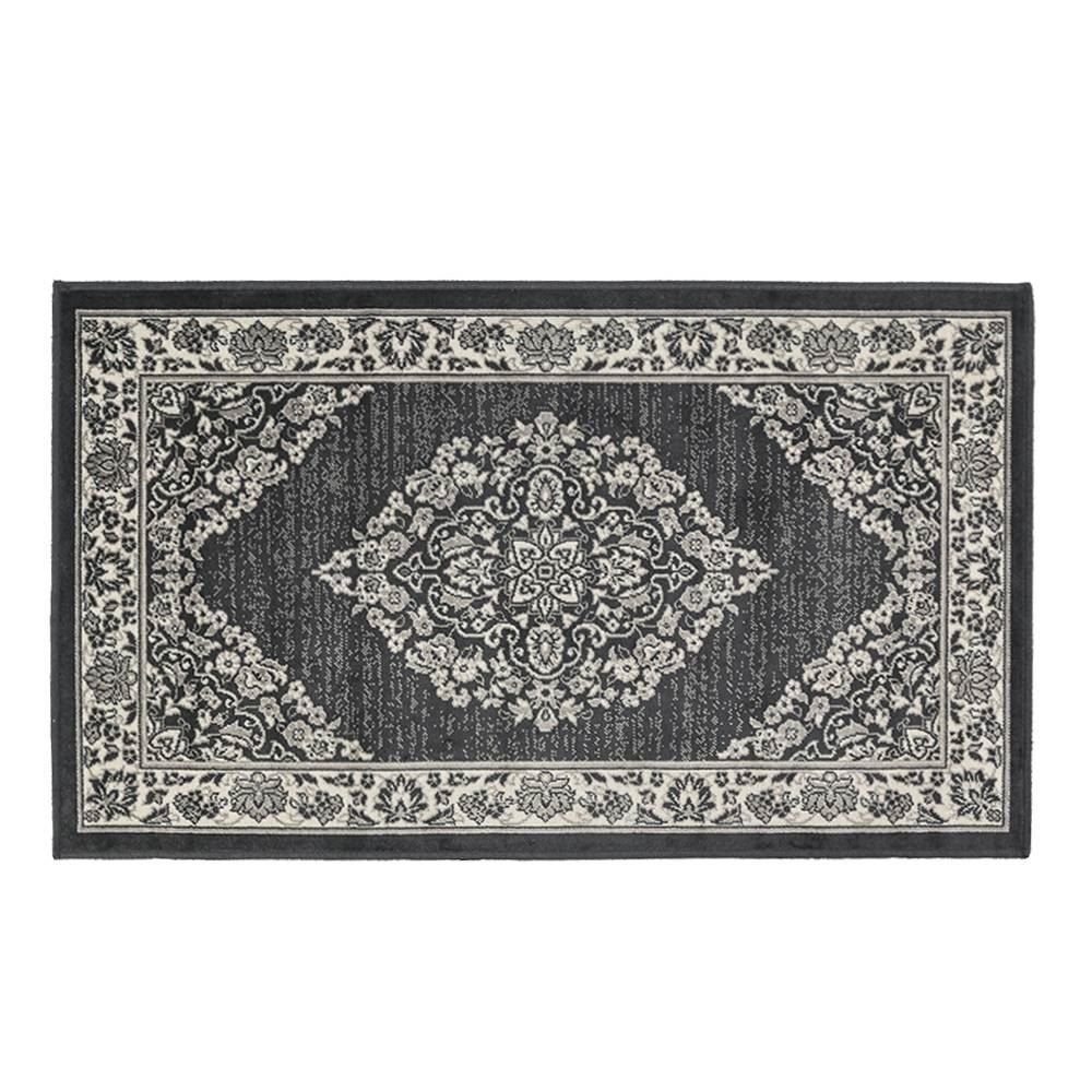 Tapete Belga 0,60X1,00M Havan Casa - Moldura Chumbo