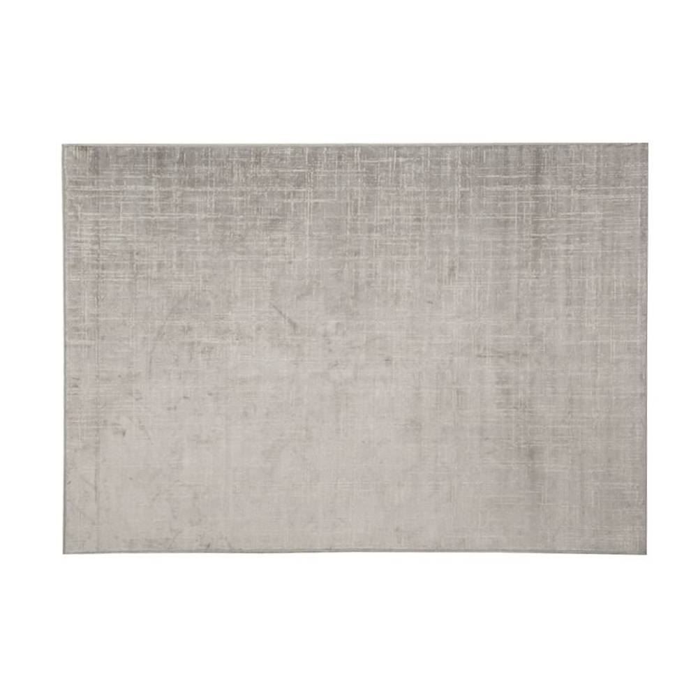 Tapete Belga Para Quarto E Sala 1,00X1,40 M Havan Casa - Linho Cinza E Bege