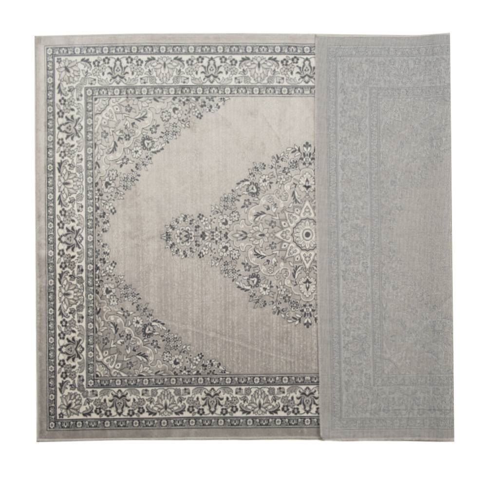 Tapete Belga Para Quarto E Sala 1,40X2,00 Havan - Moldura Cinza