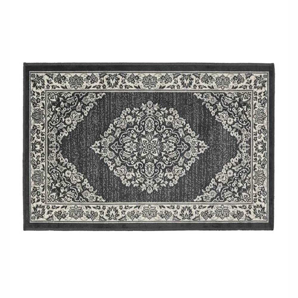 Tapete Para Quarto E Sala 1,40X2,00 M Belga Havan Casa - Moldura Chumbo