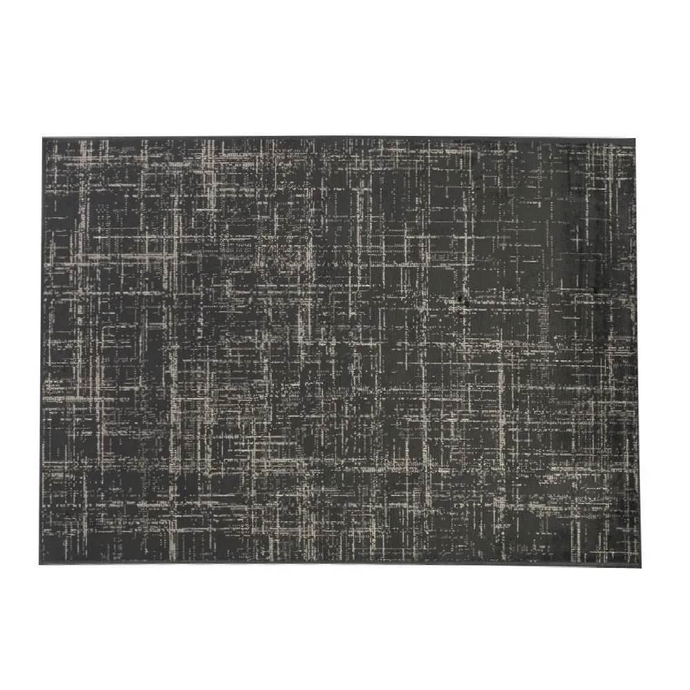 Tapete Para Quarto E Sala 1,40X2,00 M Belga Havan Casa - Linho Chumbo