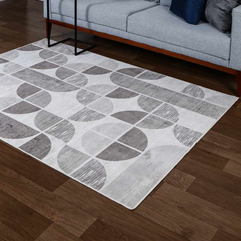 Tapete Belga Para Quarto E Sala 1,40X2,00 Havan - Bege Cinza