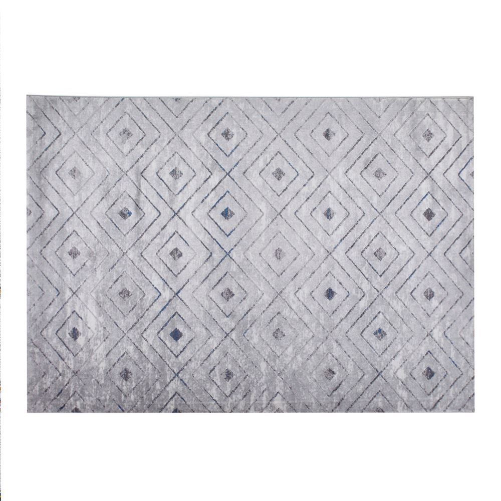 Tapete Berlim 1,40X2,00 M Havan - Cinza B8559