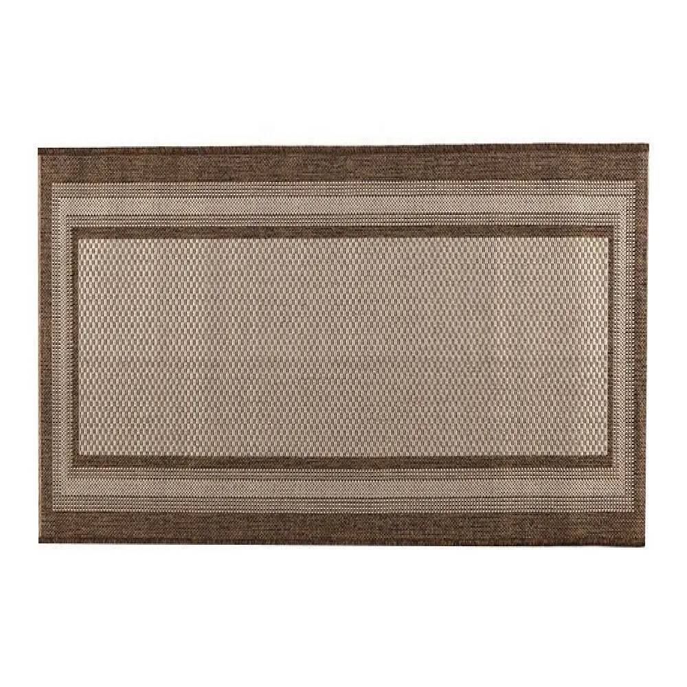 Tapete Para Cozinha Cancun Sisal 1,00X1,50 M Havan Casa - Bordas Marrom