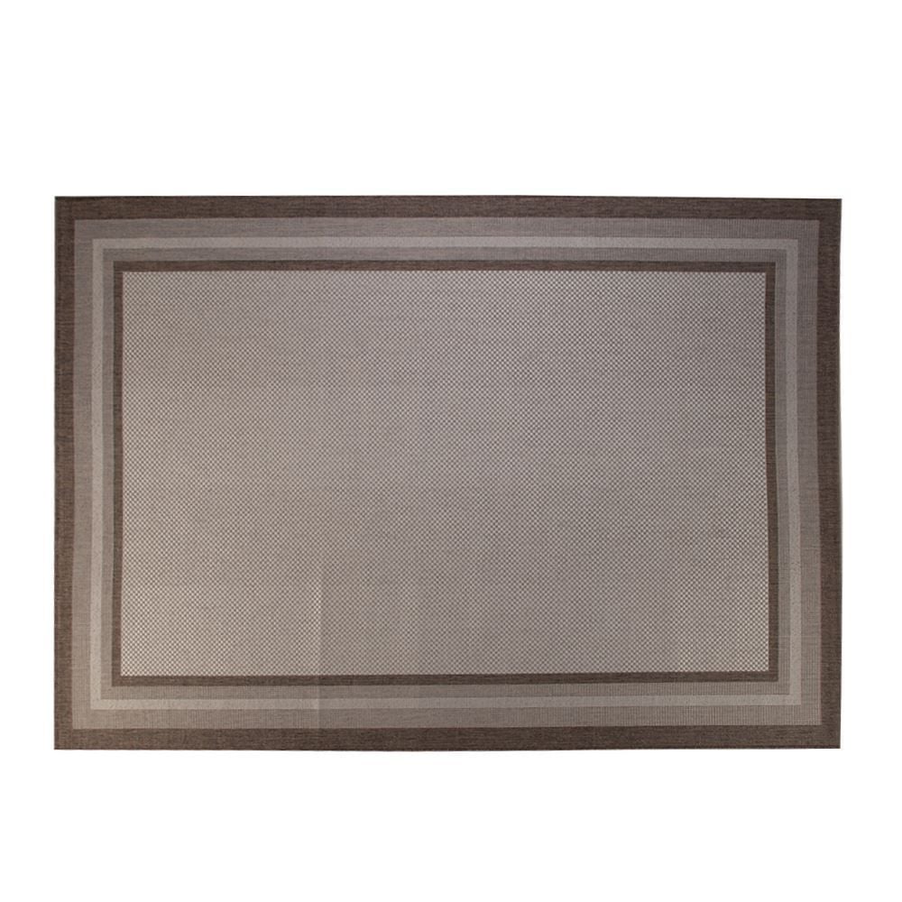 Tapete Para Quarto E Sala Cancun 2,00X3,00 M Sisal Havan Casa - Bordas Marrom