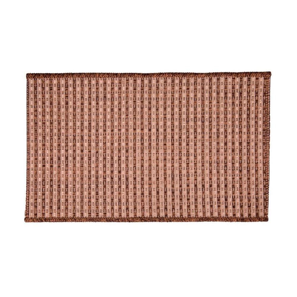 Tapete Cancun 50X80cm Sisal Havan Casa - Trama Marrom