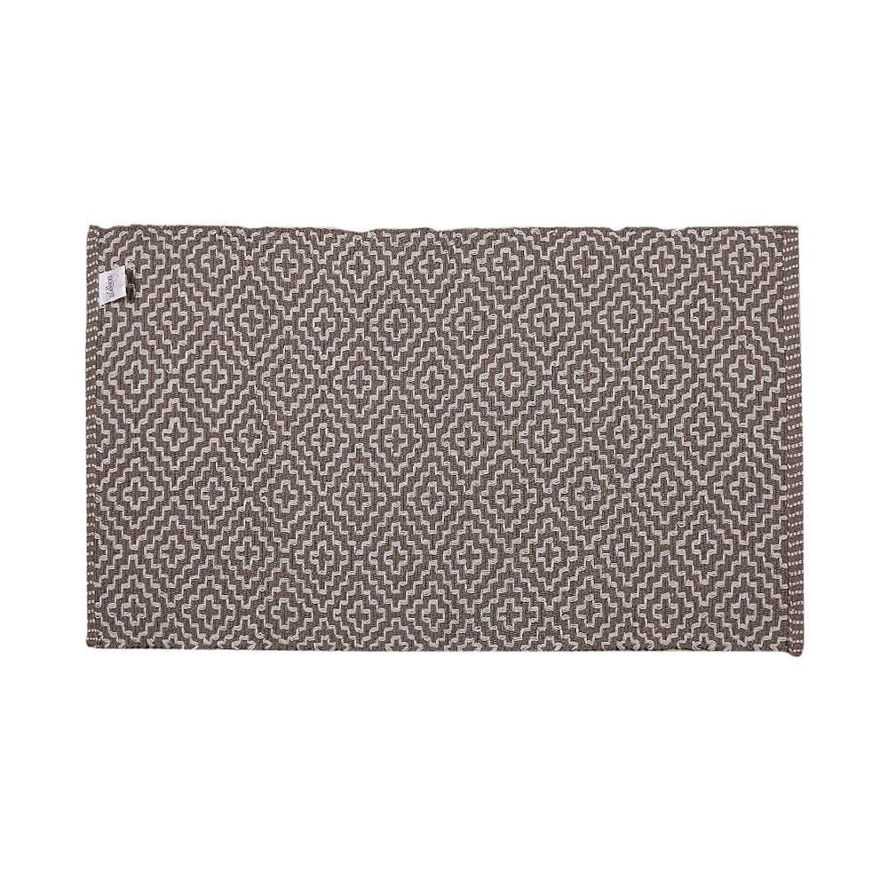 Tapete Creta 50X80cm Havan - Cinza/Prata