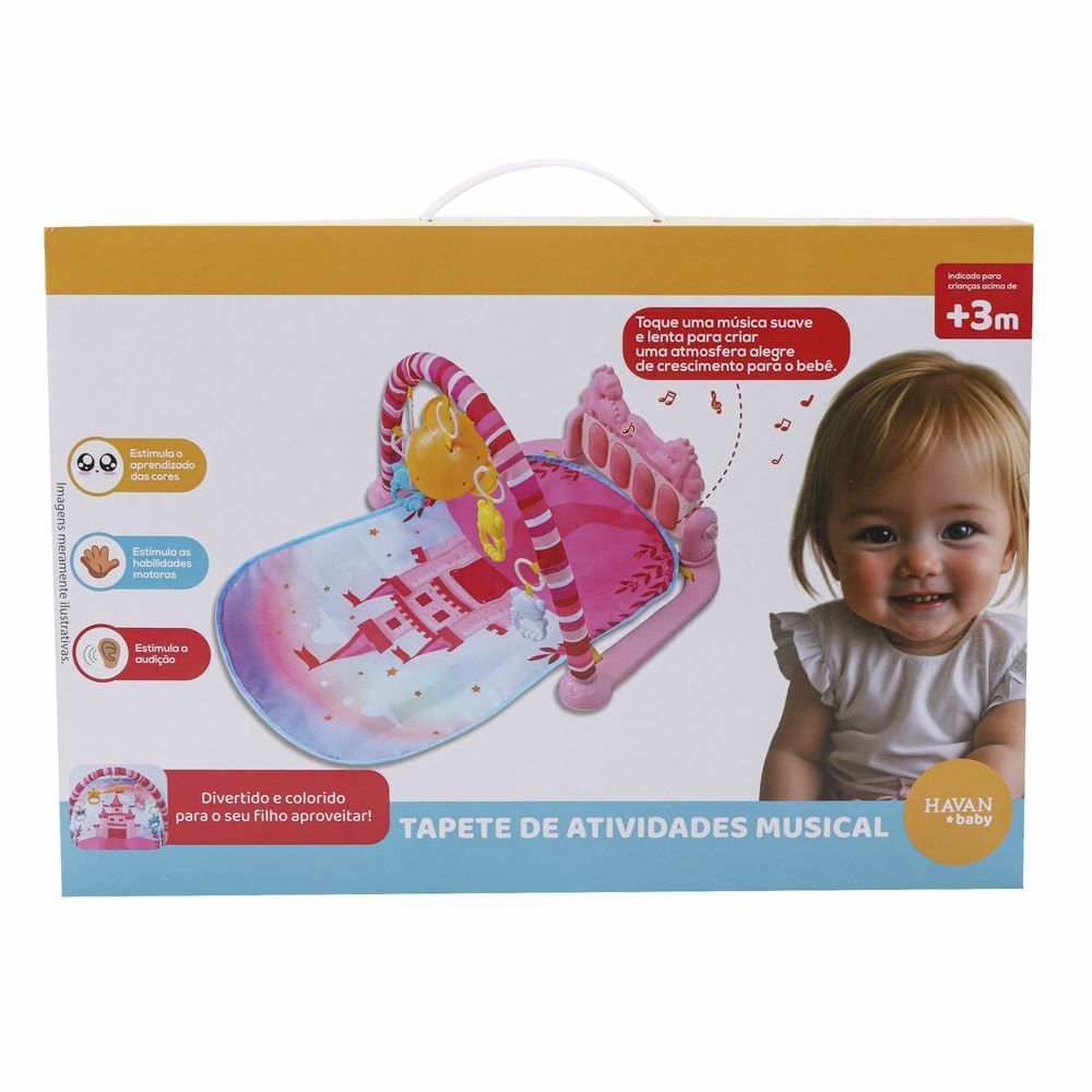 Tapete De Atividade Musical - Castelo HBR0775