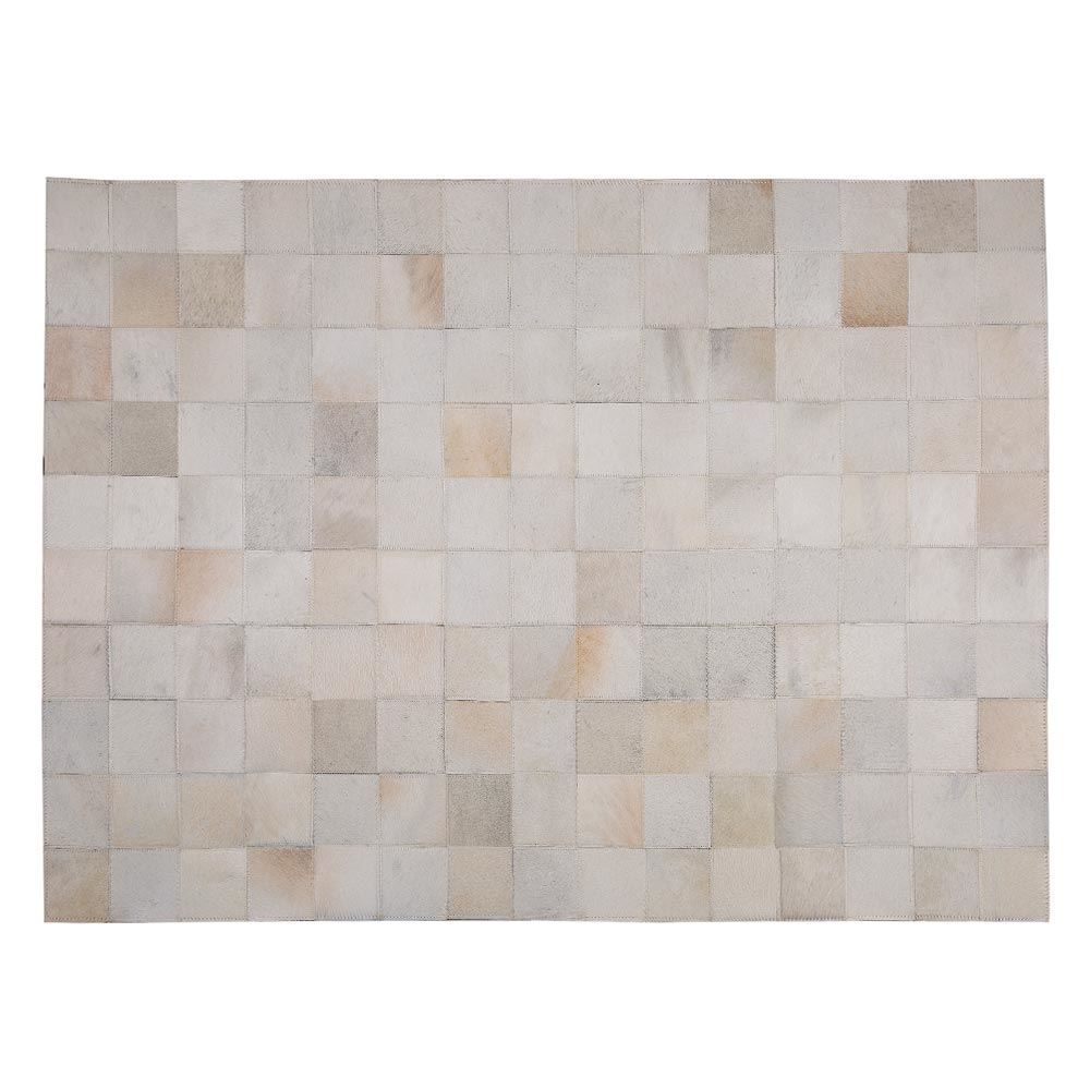 Tapete De Couro Texas 1,00X1,50M - Off White