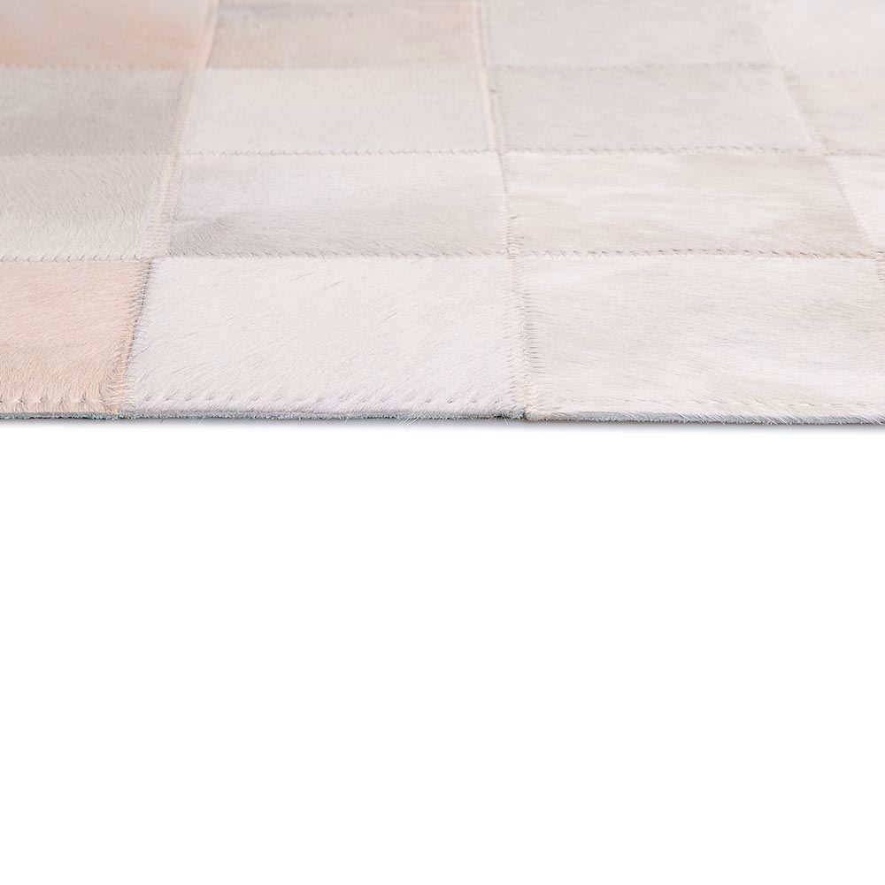 Tapete De Couro Texas 1,50X2,00M - Off White