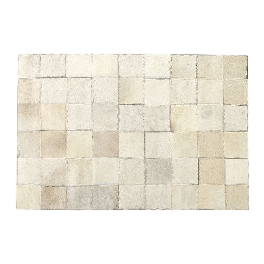 Tapete De Couro Texas 60X90cm Havan Casa - Off White