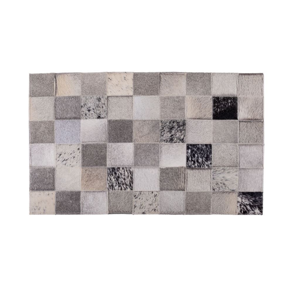 Tapete De Couro Texas 60X90cm Havan - Cinza