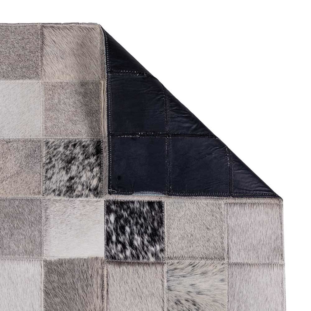 Tapete De Couro Texas 60X90cm Havan - Cinza