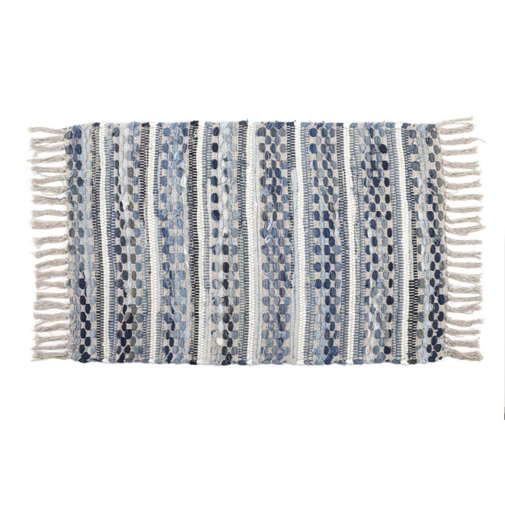 Tapete Para Cozinha Denim 50X80cm Havan Casa - Azul Jeans