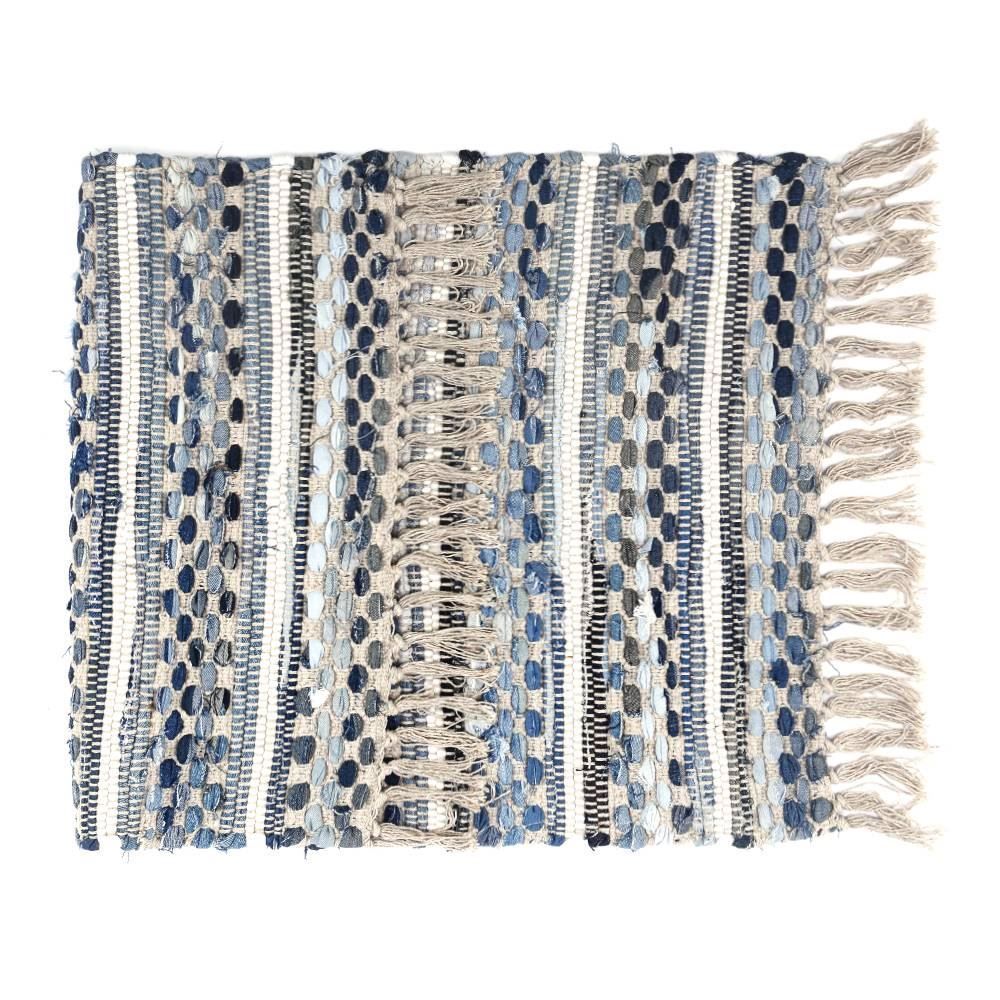 Tapete Para Cozinha Denim 50X80cm Havan Casa - Azul Jeans