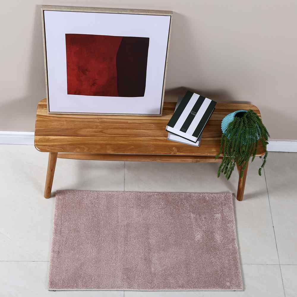 Tapete Denver Para Quarto E Sala 0,60X1,00 M Havan Casa - Rose