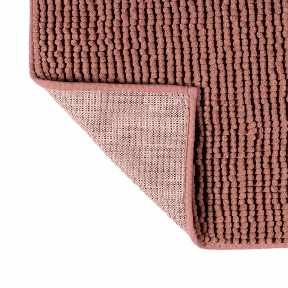 Tapete Dobby 45X70cm Para Banheiro Finecasa - Taupe